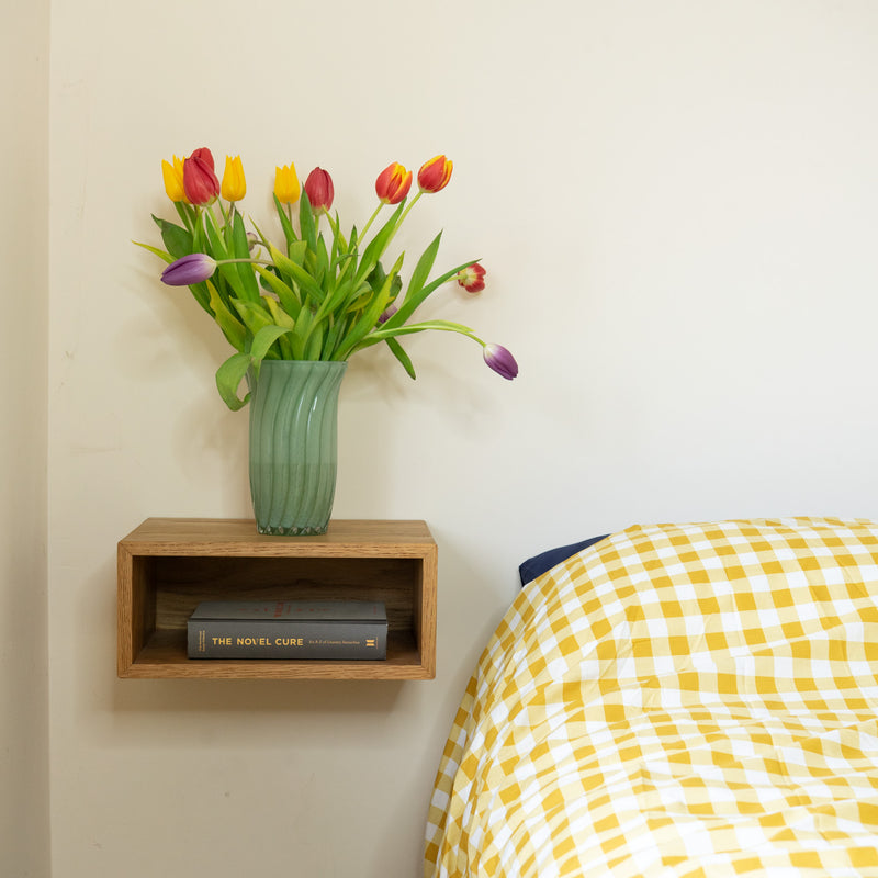 Floating bedside table