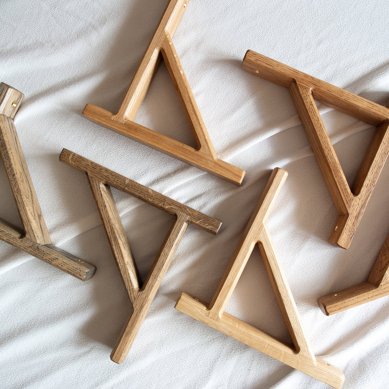 Oak Shelf and Brackets