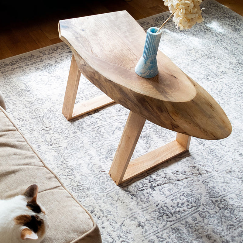 ‘Camilla’ Live Edge Ash Coffee Table