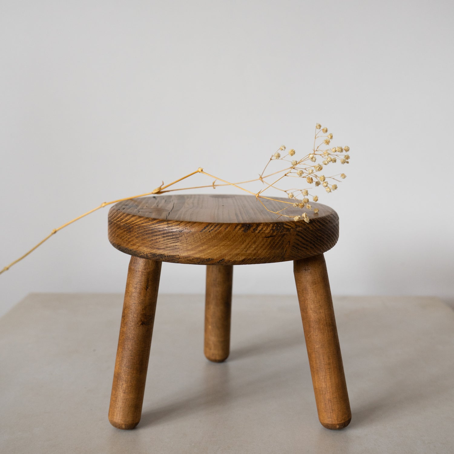 Rustic pine stool [One-off Seconds]