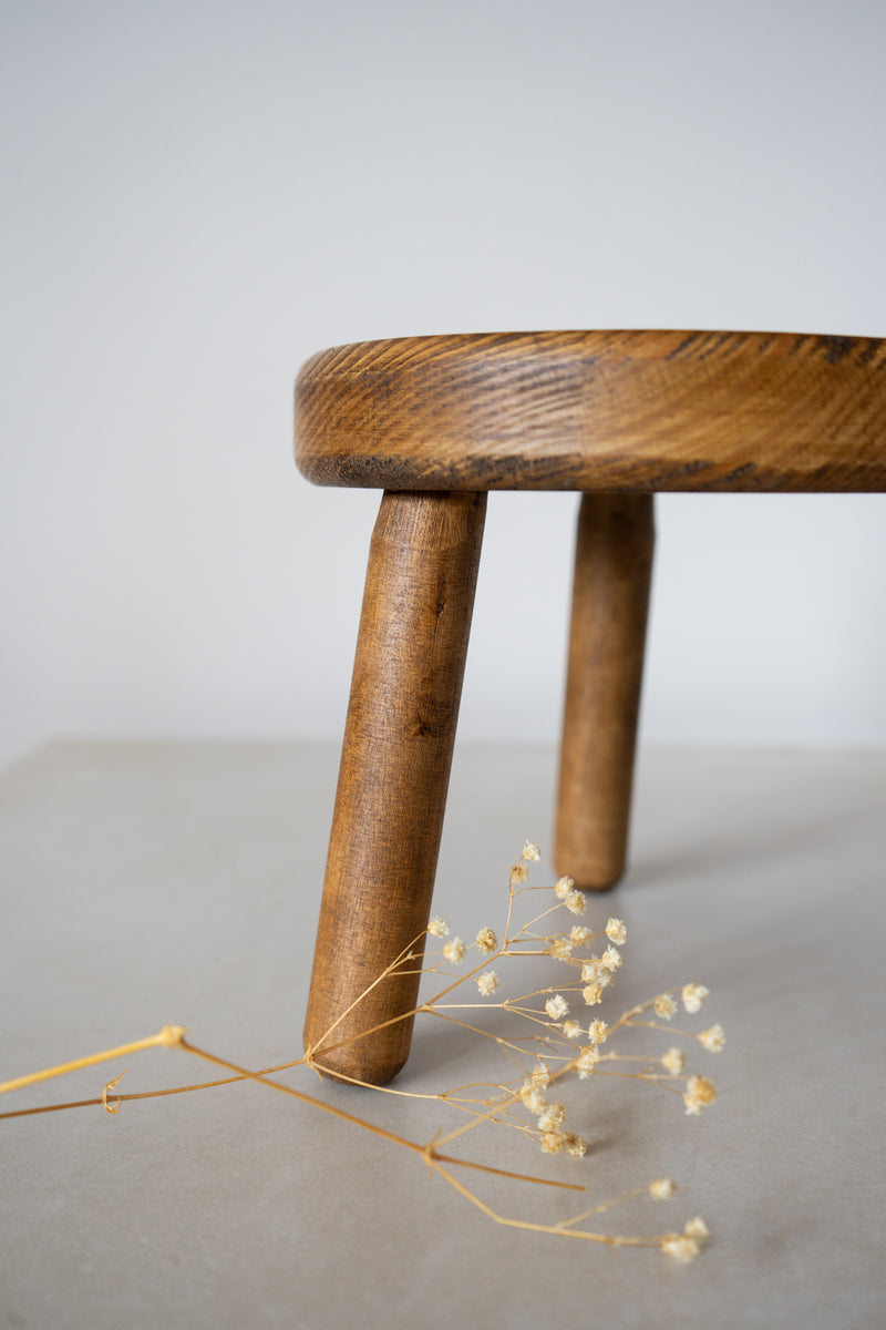 Rustic pine stool [One-off Seconds]