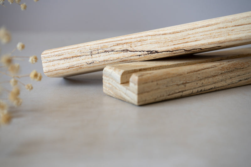 Spalted Ash Record Ledges x2 [One-Off]