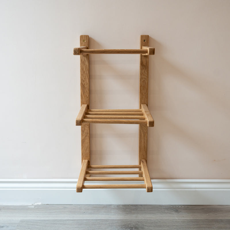 Oak Shoe Rack