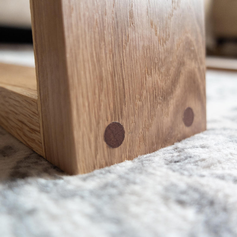 ‘Camilla’ Live Edge Ash Coffee Table